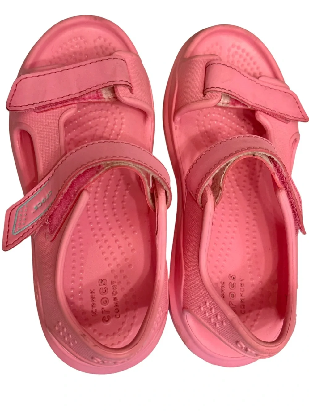 Crocs Swiftwater River Expedition Girls Strappy Water Sandals Girls Size 12